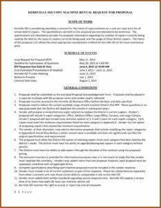 Copier Rental Agreement Form