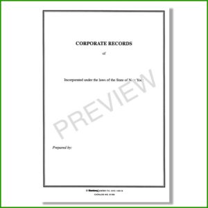 Corporate Bylaws Template New York