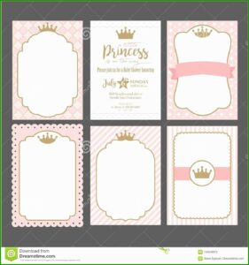 Crown Invitation Template