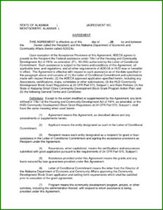 Debt Settlement Agreement Template Uk