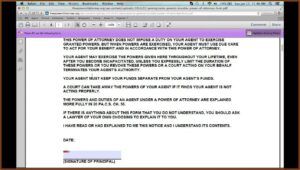 Durable Healthcare Power Of Attorney Form Pennsylvania