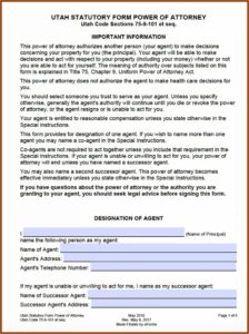 Durable Power Of Attorney For Finances Form Kansas