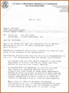 Eeoc Complaint Form Texas