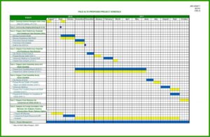 Employee Schedule Monthly Template