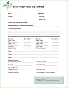 Event Planner Contract Template Free Download