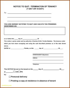 Eviction Forms California