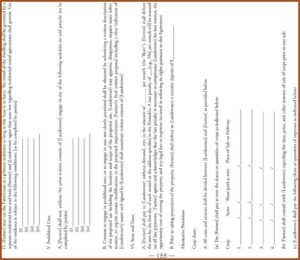 Farm Lease Agreement Form 669