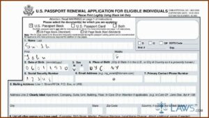 Fillable Application Form For Us Passport