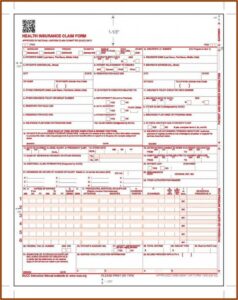 Fillable Cms 1500 Claim Form 0212