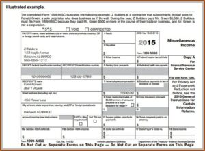 Fillable Form 1099