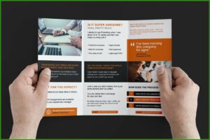 Free 3 Fold Brochure Template