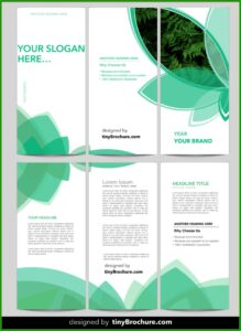 Free 3 Fold Brochure Template For Word
