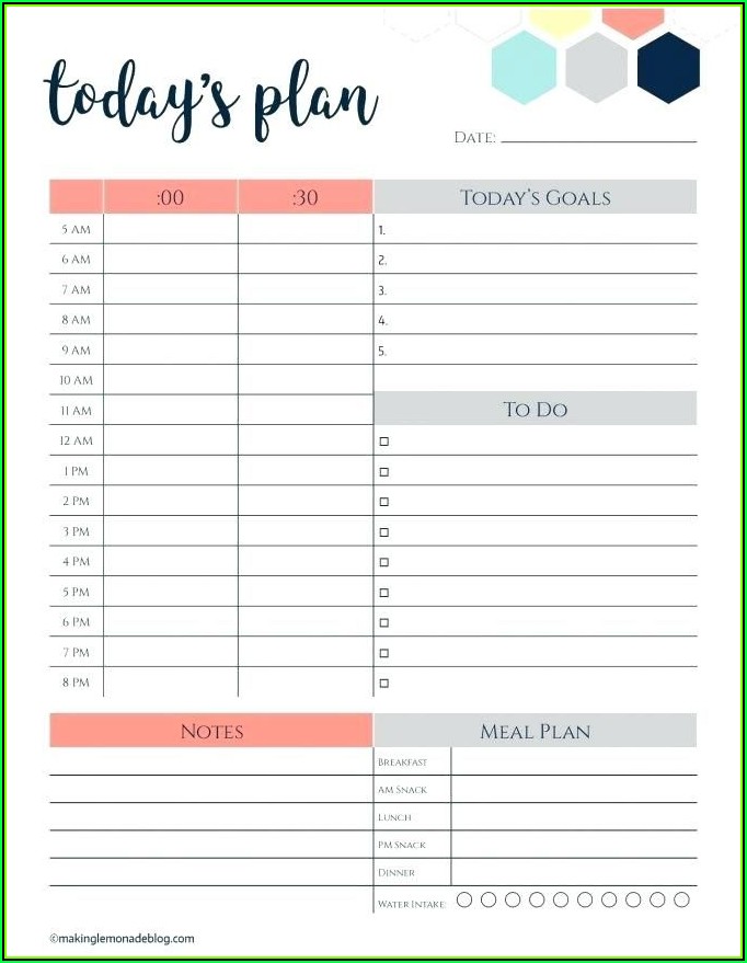 Free Appointment Calendar Template