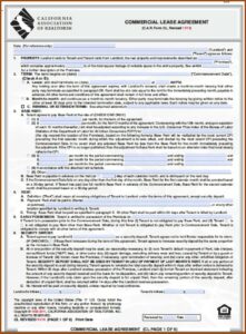 Free California Commercial Sublease Agreement Form