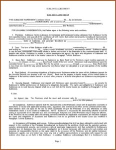 Free California Residential Lease Agreement Form