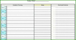 Free Daily Appointment Calendar Template