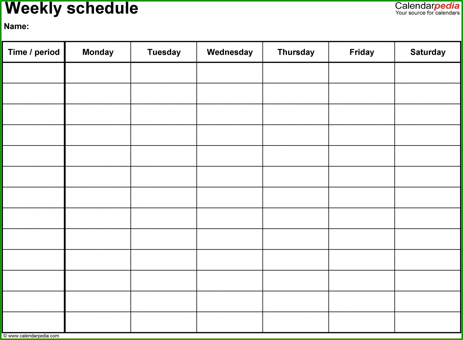 Free Excel Templates For Scheduling Employees