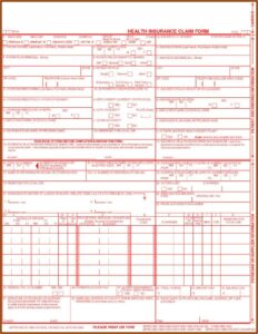 Free Health Insurance Claim Form 1500 Template