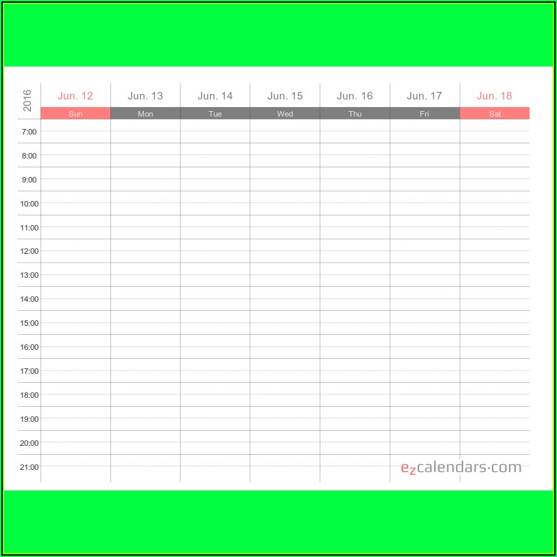 Free Excel Appointment Calendar Templates Template 2 Resume
