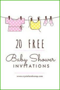 Free Online Baby Sprinkle Invitations Templates