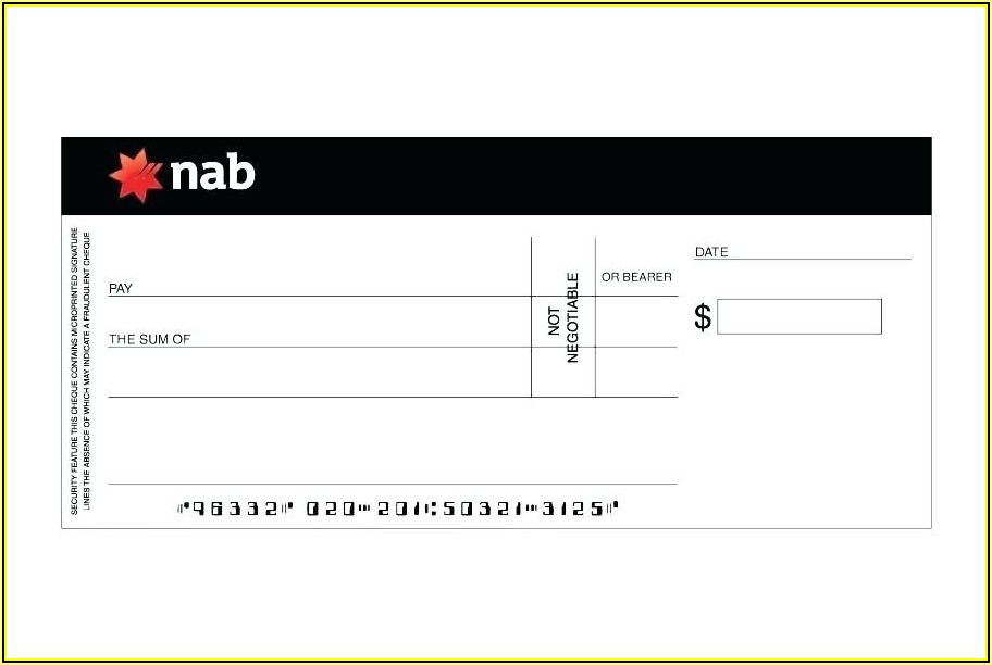 Free Oversized Blank Check Template