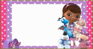 Free Printable Doc Mcstuffins Invitations Template