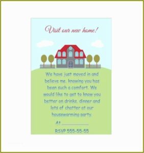 Free Printable Housewarming Invitation Templates