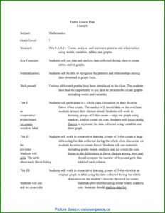 Free Printable Pre K Lesson Plan Template