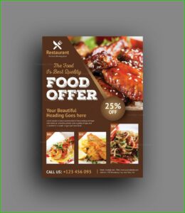 Free Restaurant Flyer Template Word