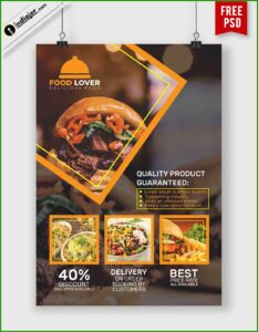 Free Restaurant Flyer Templates Photoshop
