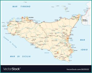 Free Road Map Of Sicily