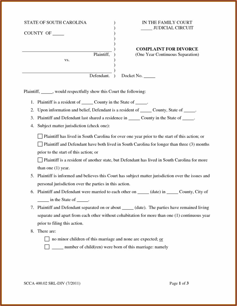 Free Uncontested Divorce Forms In Texas - Form : Resume Examples #