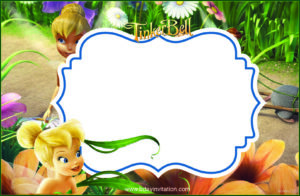 Free Tinkerbell Birthday Invitation Templates