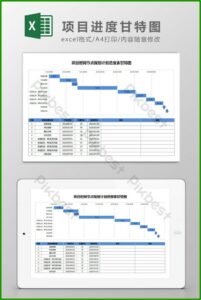 Gantt Chart Excel Template Gratis