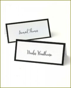 Gartner Studios Place Cards Template