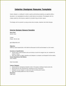 Generic Resume Templates Free