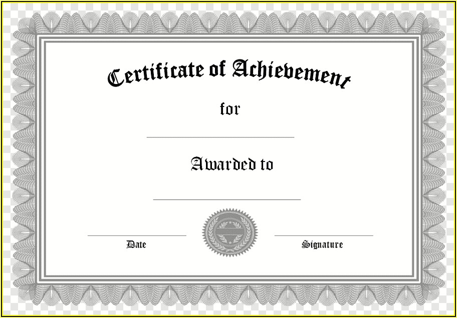 Graduation Diploma Template