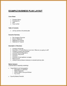 Hair Salon Business Plan Template Free