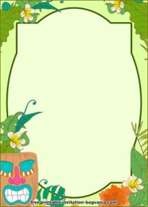 Hawaiian Invitations Templates Free