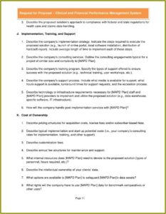 Healthcare Rfp Examples