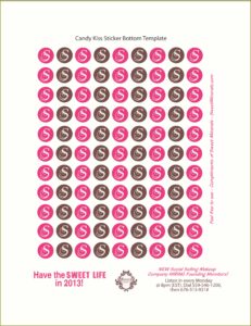 Hershey Candy Bar Wrapper Template Photoshop