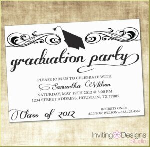 High School Graduation Templates Free