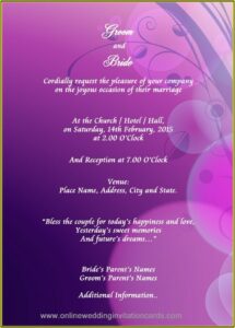 Hindu Funeral Invitation Template Free Download