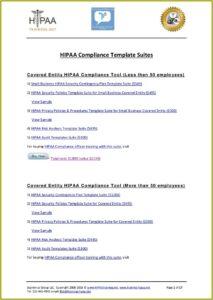 Hipaa Policy Samples