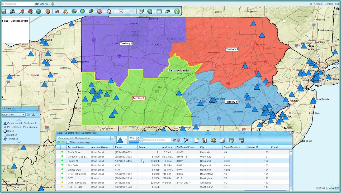 How To Map Sales Territories