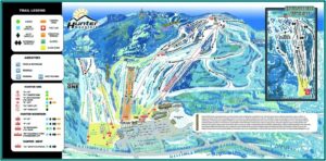 Hunter Mountain Ski Resort Map