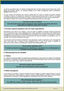 Incident Response Plan Example Sans