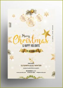 Invitation Flyer Template Free