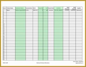 Invoice Tracking Template