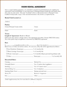 Lease Agreement Form Free